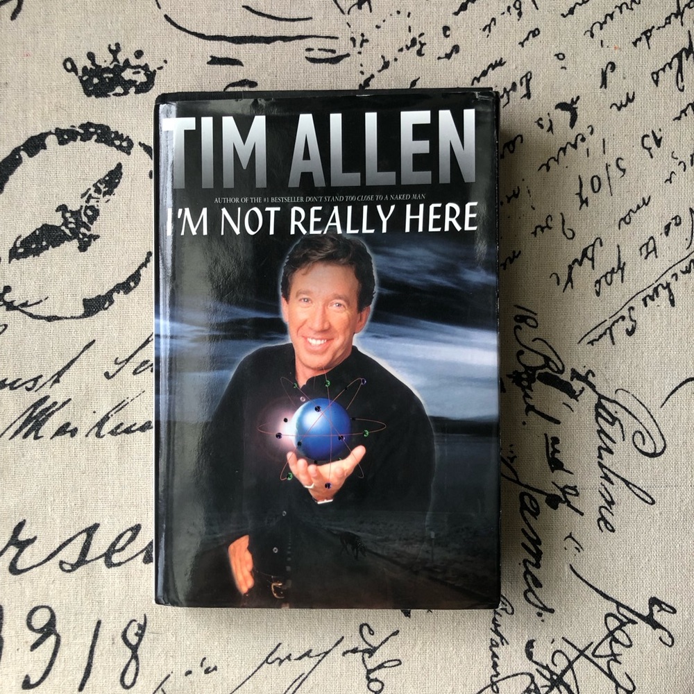 ✨ I'm Not Really Here Hardcover book by Tim Allen and Tim Allen ✨